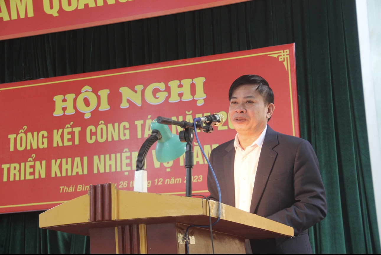 Liên minh Hợp tác xã tỉnh Thái Bình tổ chức Hội nghị  Tổng kết công tác năm 2023,  triển khai nhiệm vụ năm 2024