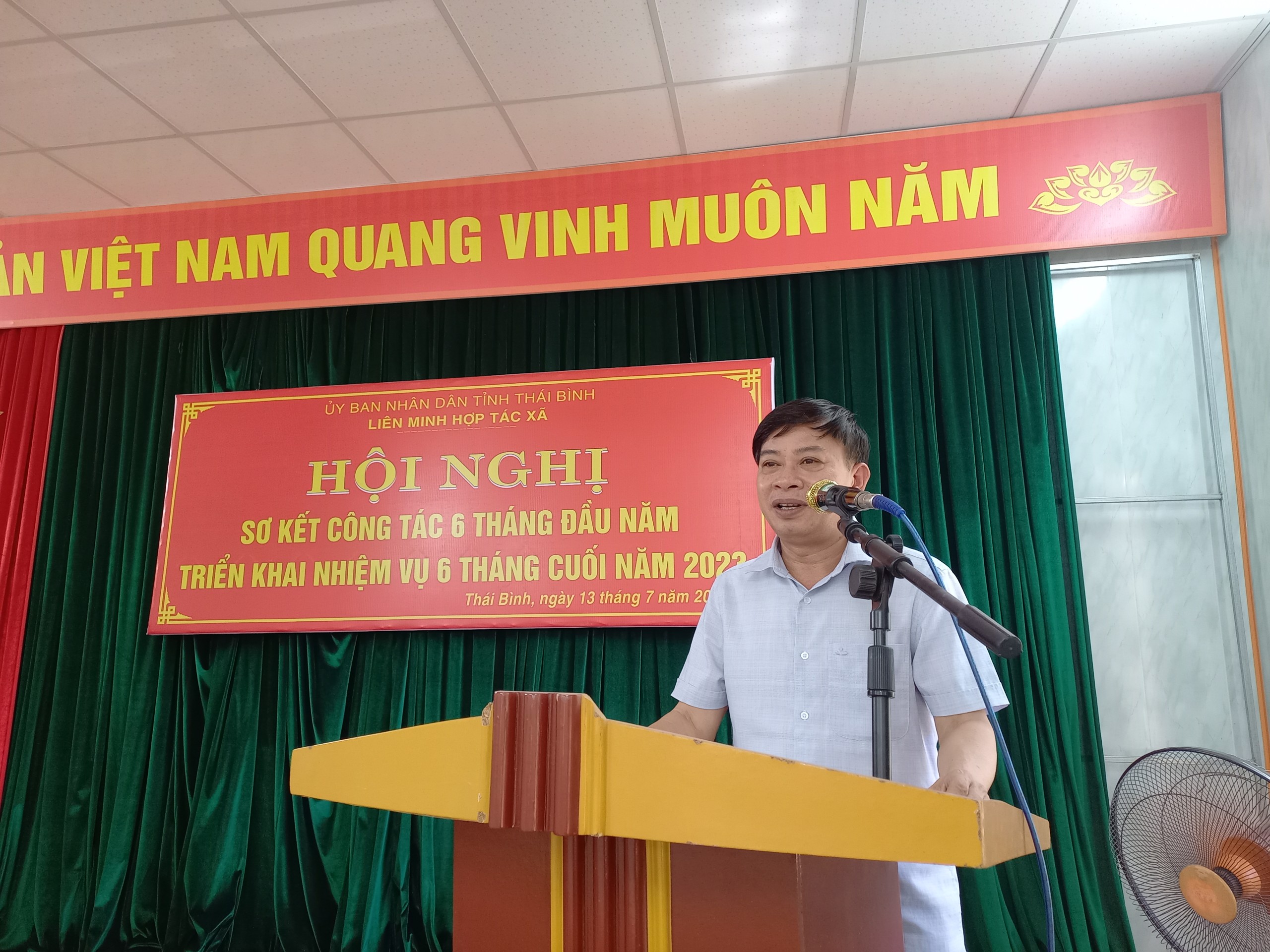 Liên minh Hợp tác xã tỉnh Thái Bình tổ chức Hội nghị sơ kết 6 tháng đầu năm; triển khai nhiệm vụ công tác 6 tháng cuối năm 2023