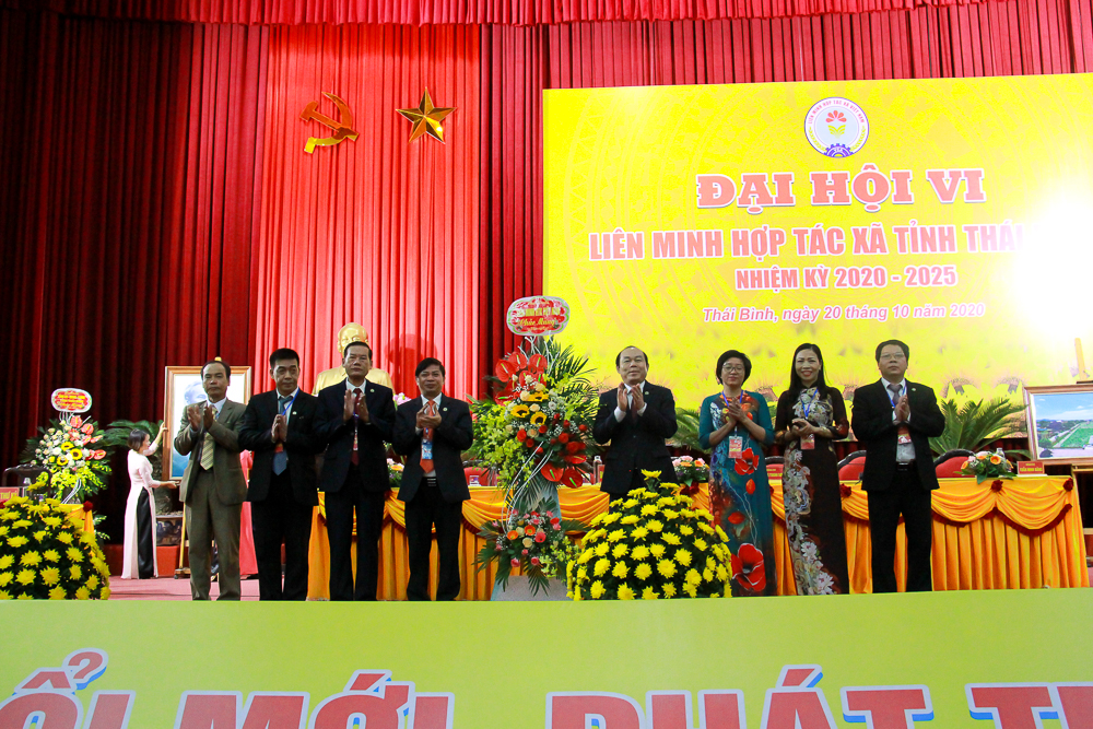 Đại hội đại biểu Liên minh Hợp tác xã tỉnh Thái Bình lần thứ VI, nhiệm kỳ 2020 – 2025